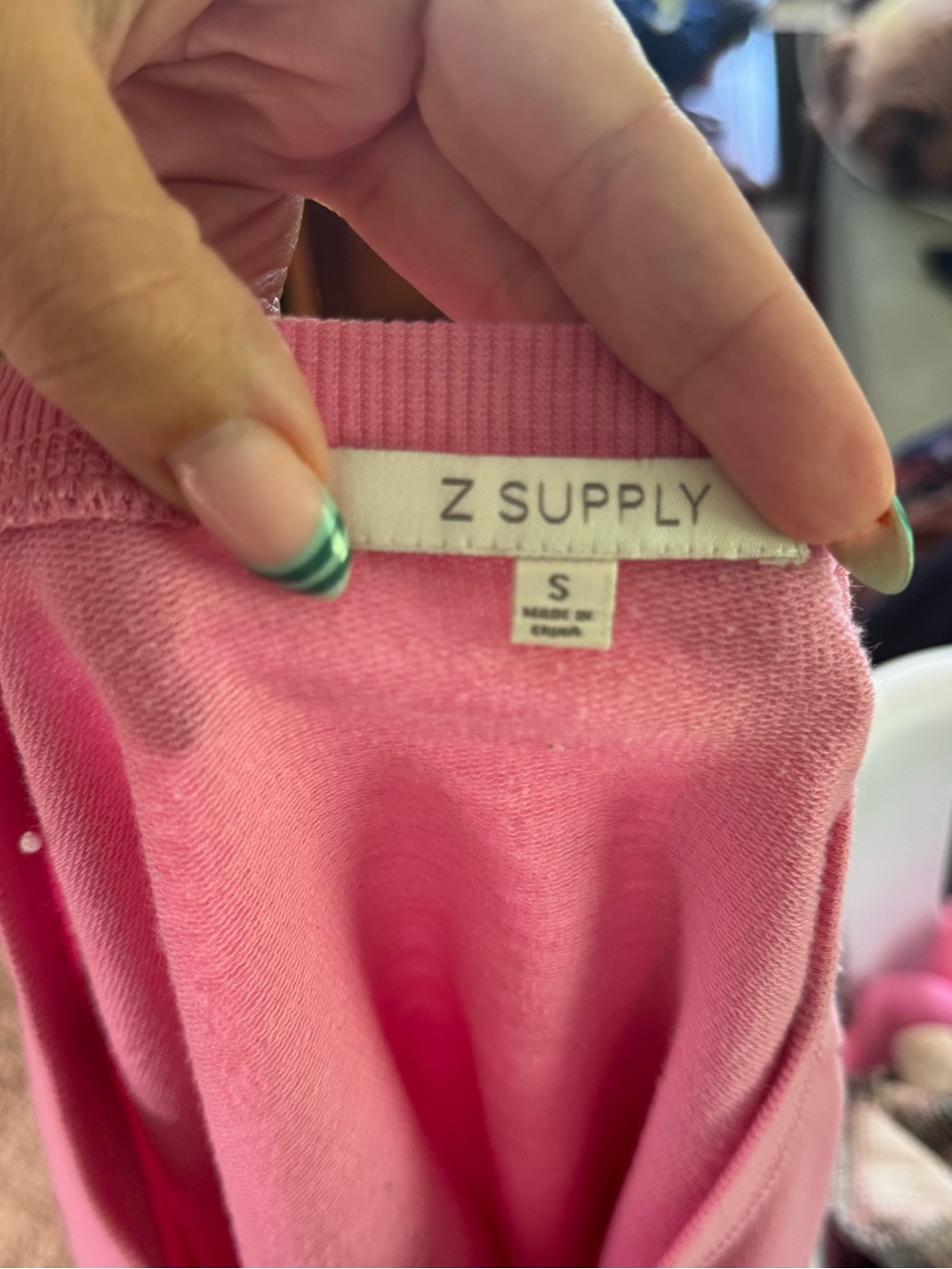 Pink Z Supply Crewneck - Picture 2 of 4
